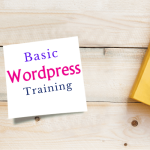 Basic WordPress Training