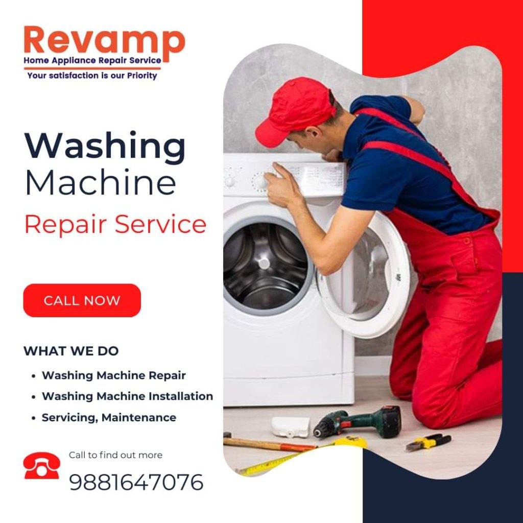 Washing Machine repairing and servicing by Revamp Services in wakad Hinjewadi