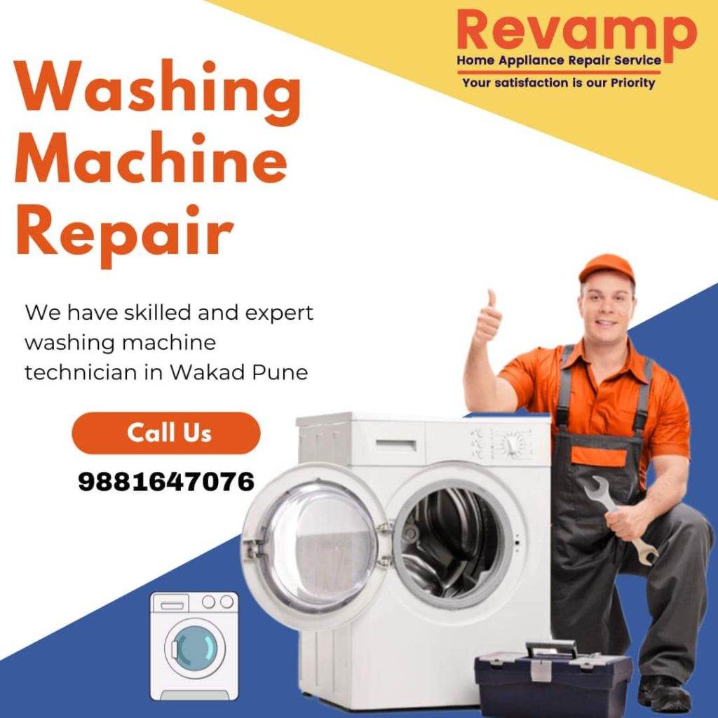 Washing machine repair service by revamp in Wakad & Hinjewadi