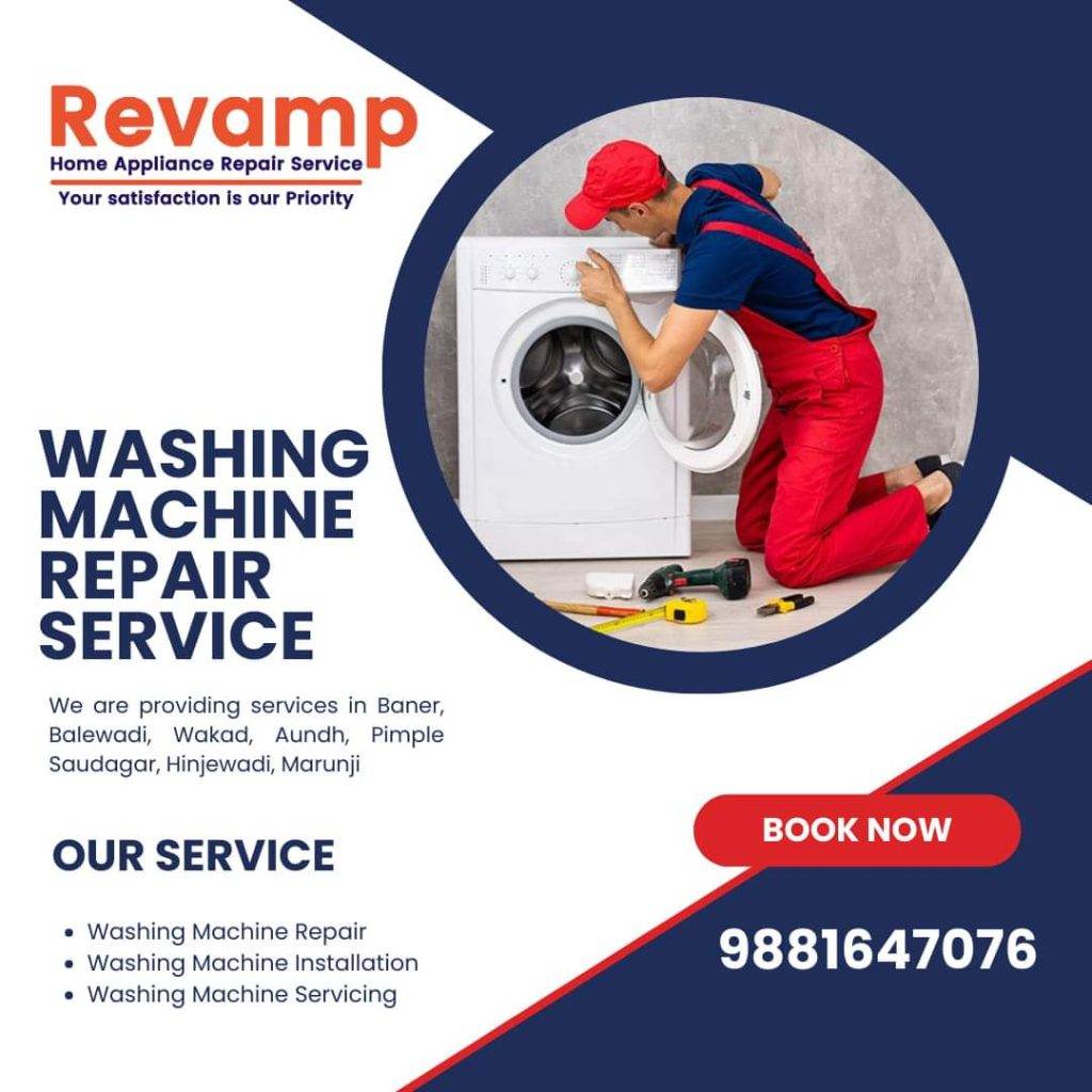 Washing machine repairing services at revamp in hinjewadi Wakad