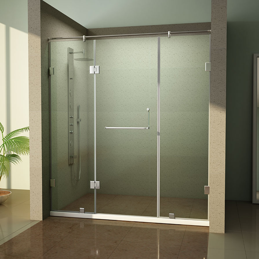 Glass shower partitions & Door fix provider in wakad