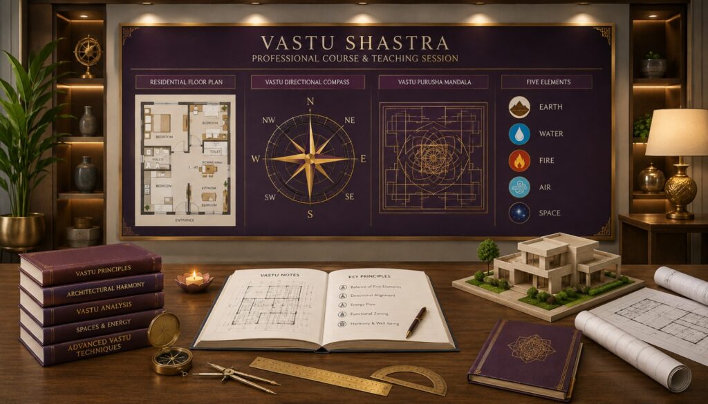 Professional Vastu Shastra Course and Teaching Session